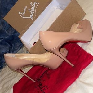 Christian louboutin heels New Very Prive 120 patent